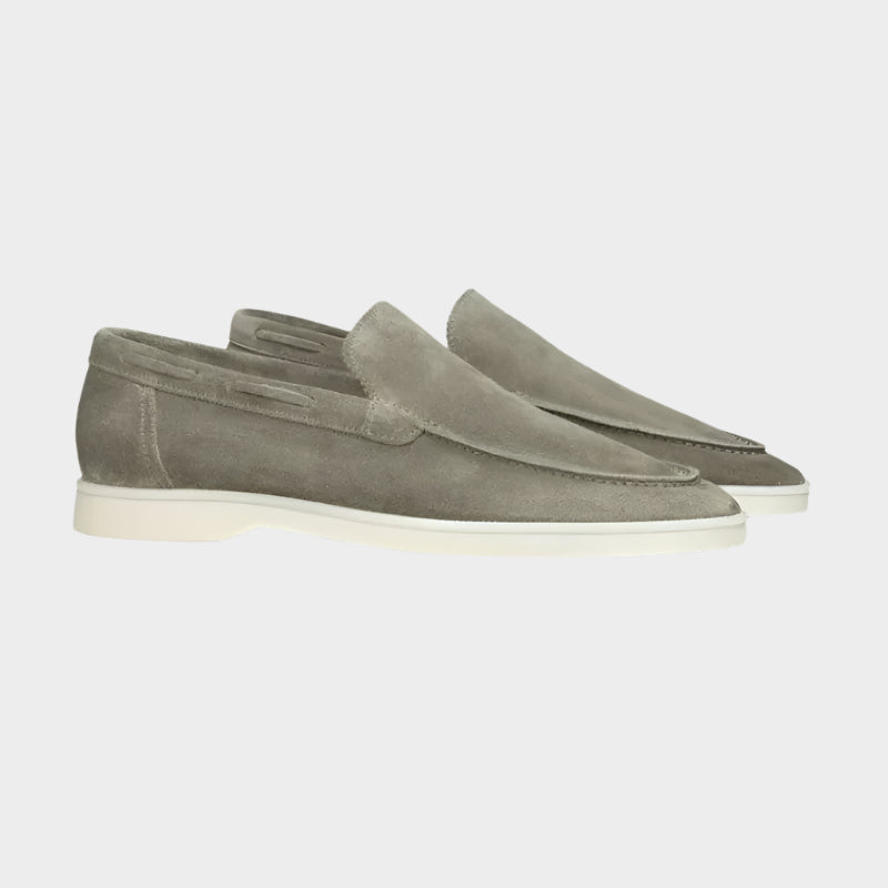 Men's Summer Frosted Suede One-Pedal Shoes