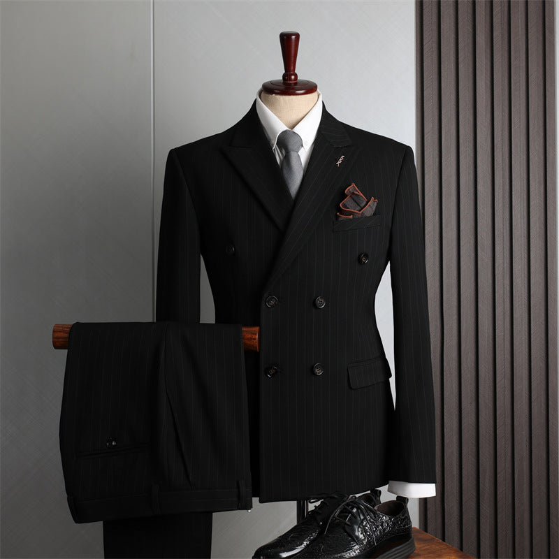 Men's Double-Breasted Suit