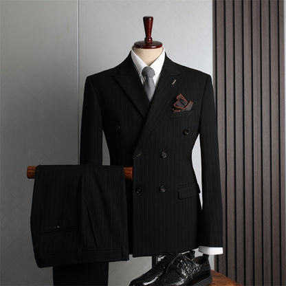 Men's Double-Breasted Suit