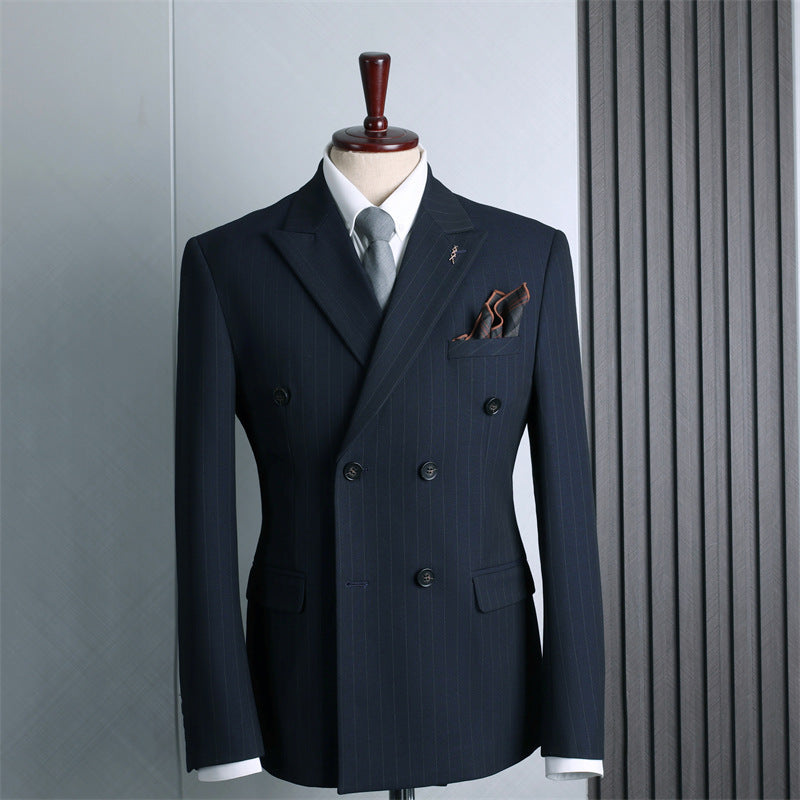 Men's Double-Breasted Suit