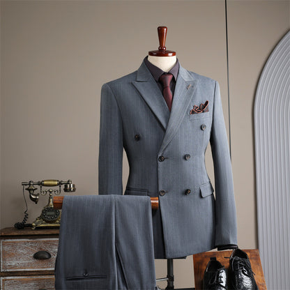 Men's Double-Breasted Suit