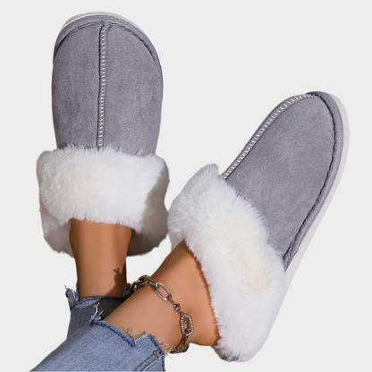 Fluffy Fleece Slippers –  Indoor Cotton Slippers