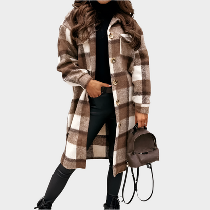 Long Woolen Shacket Coat