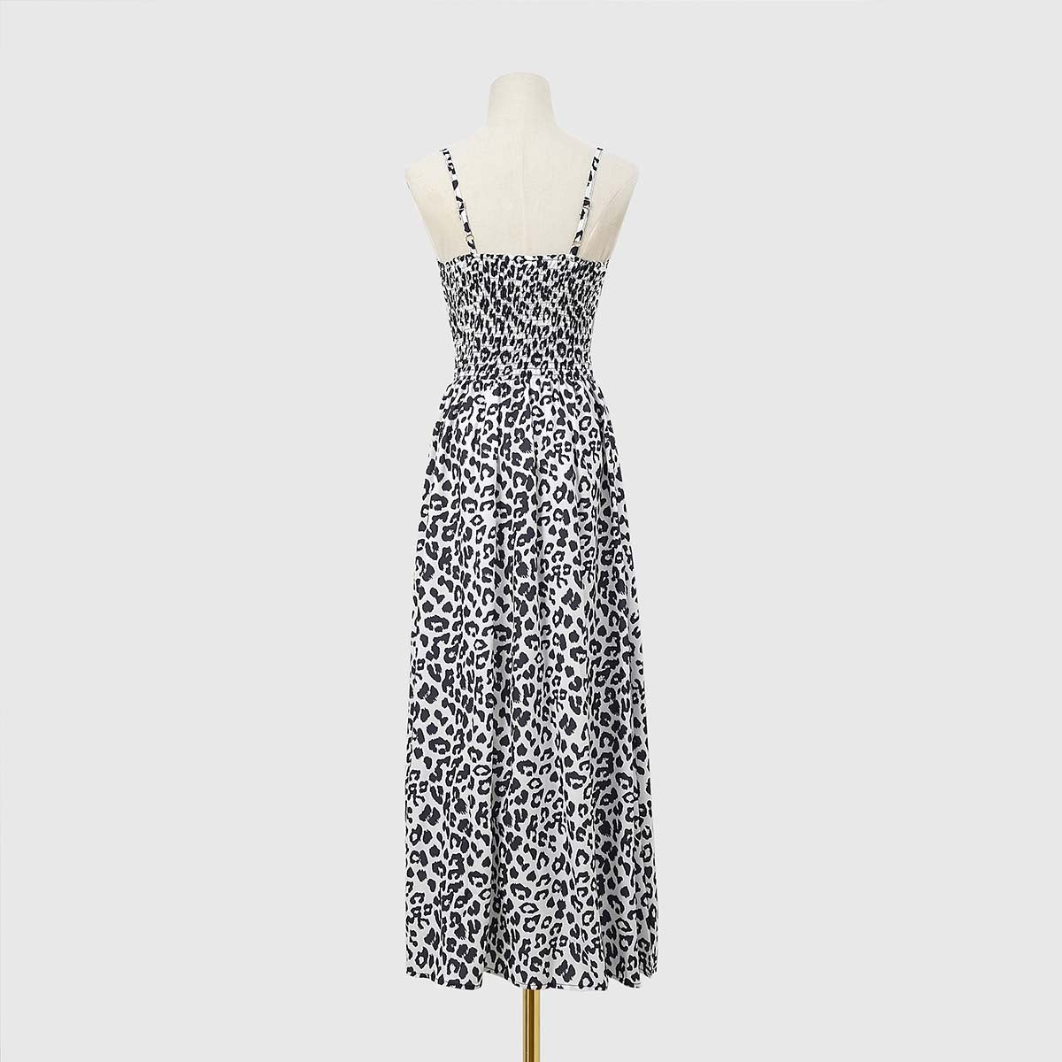 Women's Summer Leopard Print Sling Dress