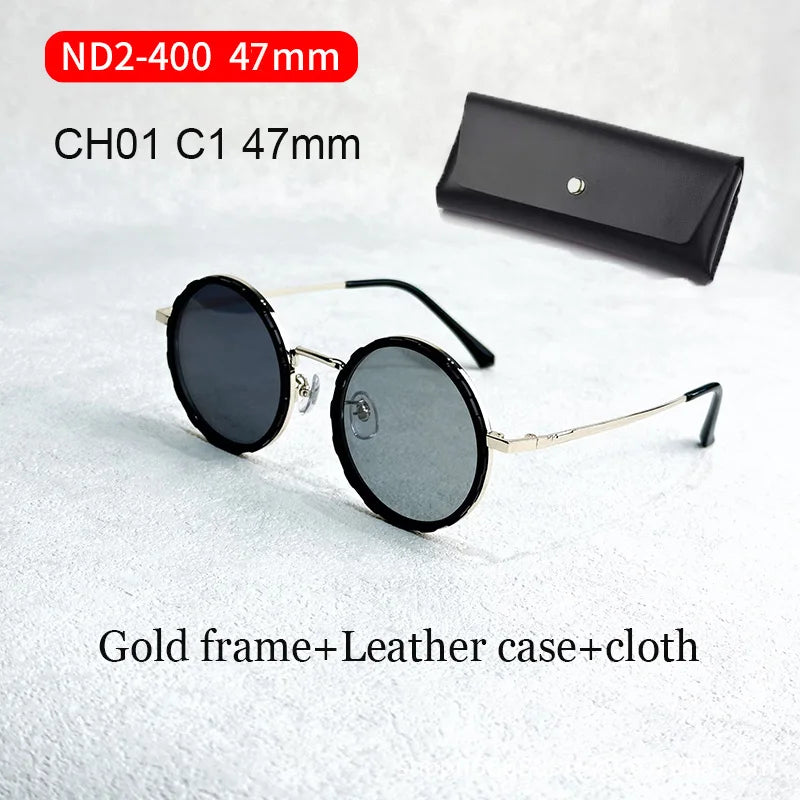 Handmade ND9 Retro Polarized Sunglasses