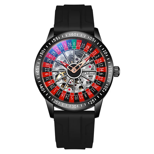 Men's Waterproof Rotating Dial Automatic Watch