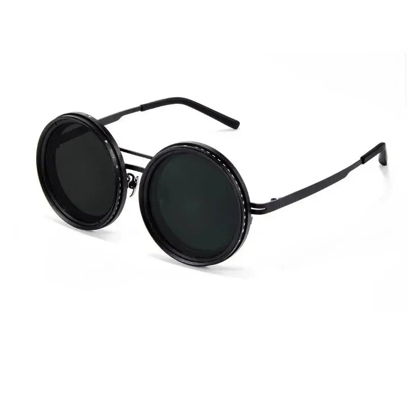 Handmade ND9 Retro Polarized Sunglasses