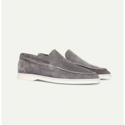 Men's Summer Frosted Suede One-Pedal Shoes